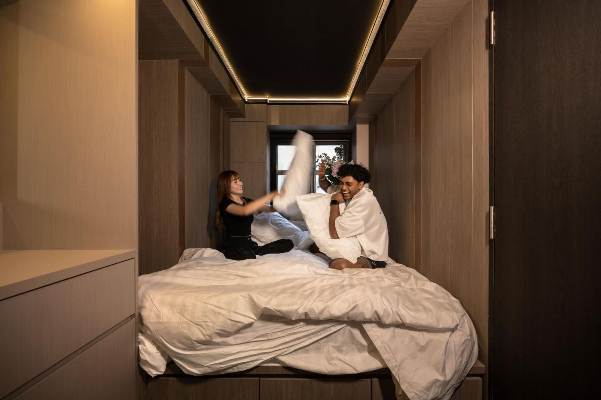 Cube Social Boutique Capsule Hotel At Boat Quay سنغافورة المظهر الخارجي الصورة