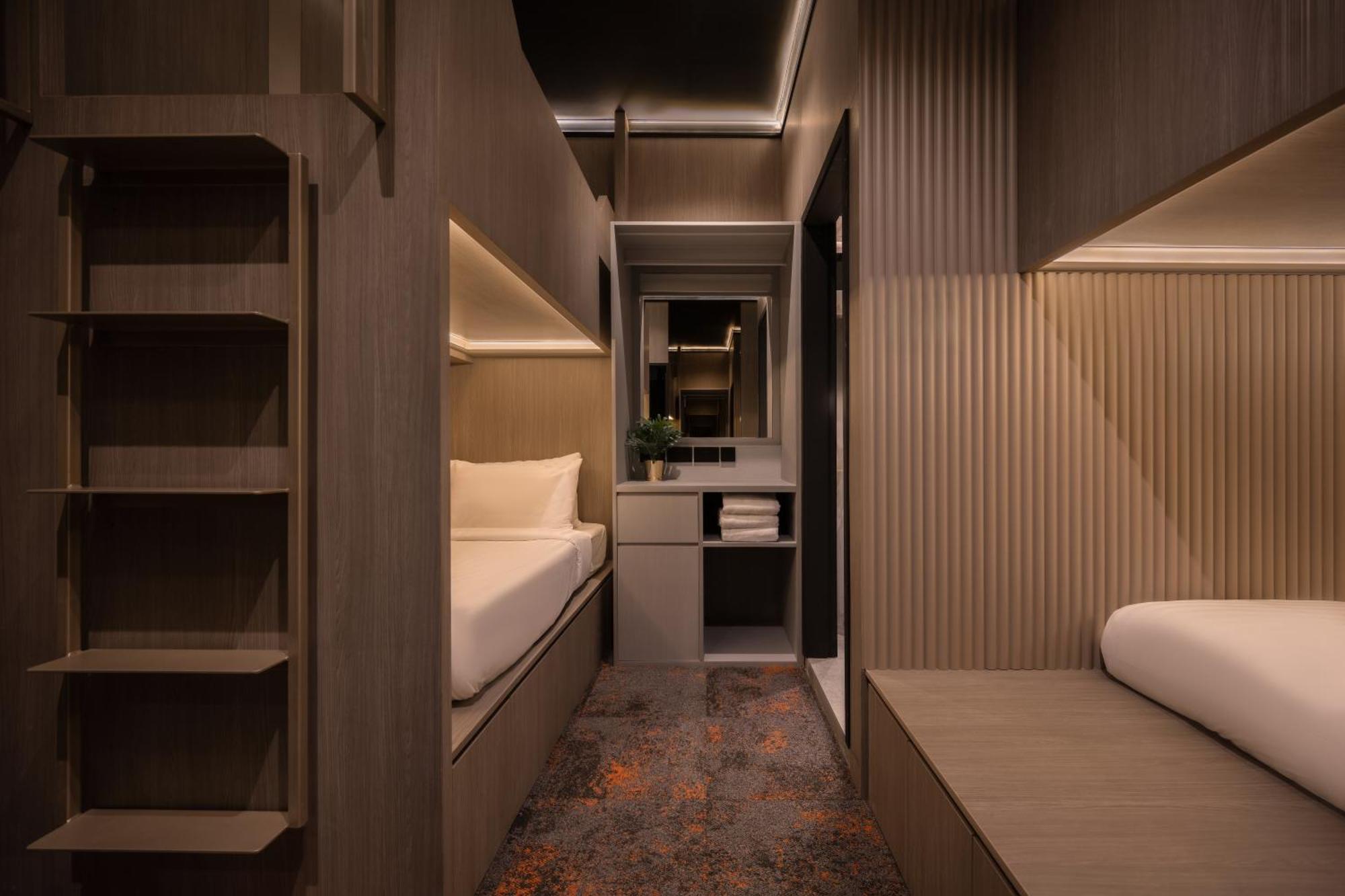 Cube Social Boutique Capsule Hotel At Boat Quay سنغافورة المظهر الخارجي الصورة