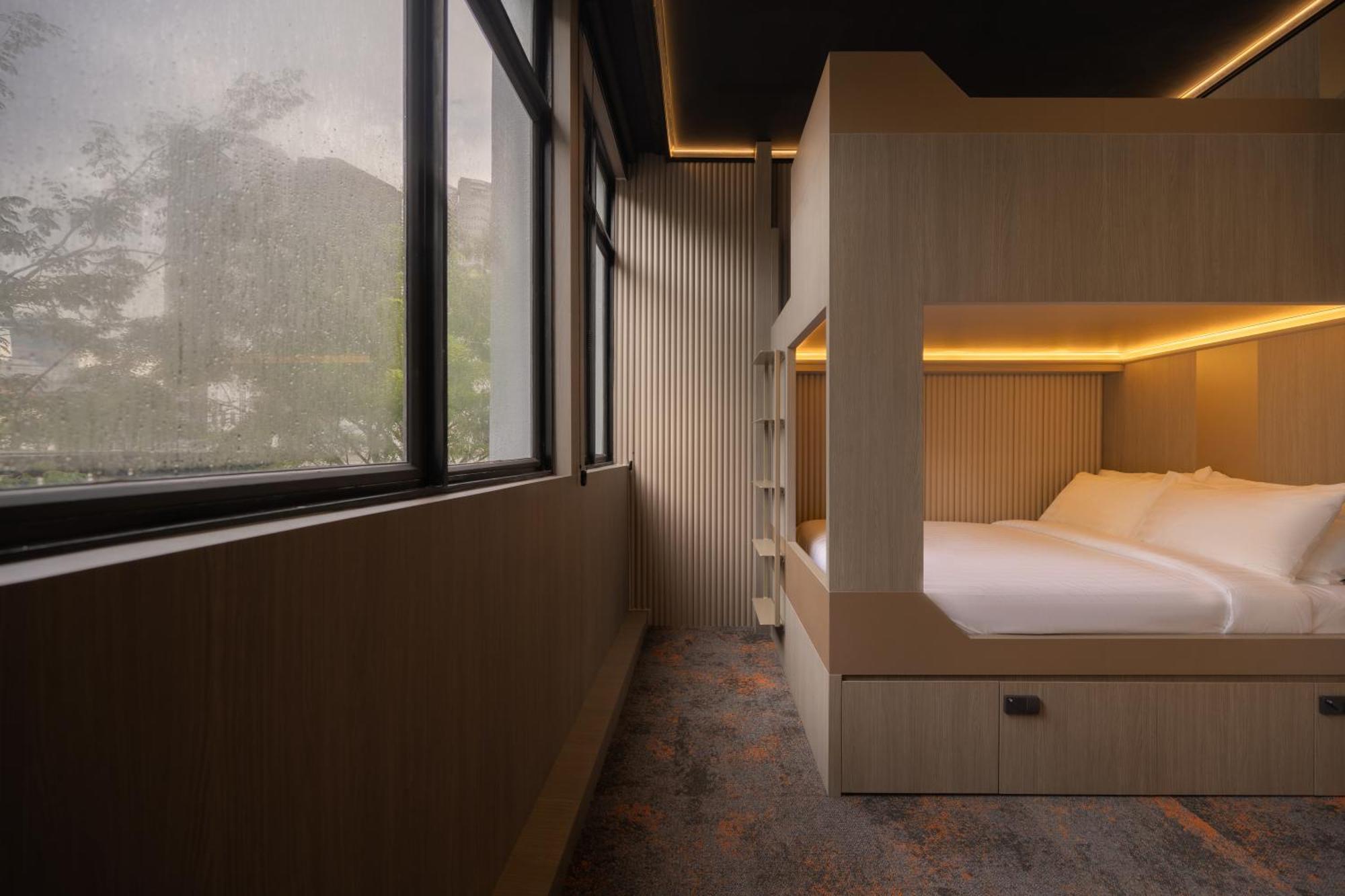 Cube Social Boutique Capsule Hotel At Boat Quay سنغافورة المظهر الخارجي الصورة